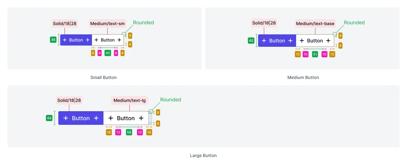 Button Group | Plus UI